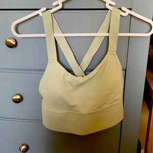 Athleta cross back crop top in Jade